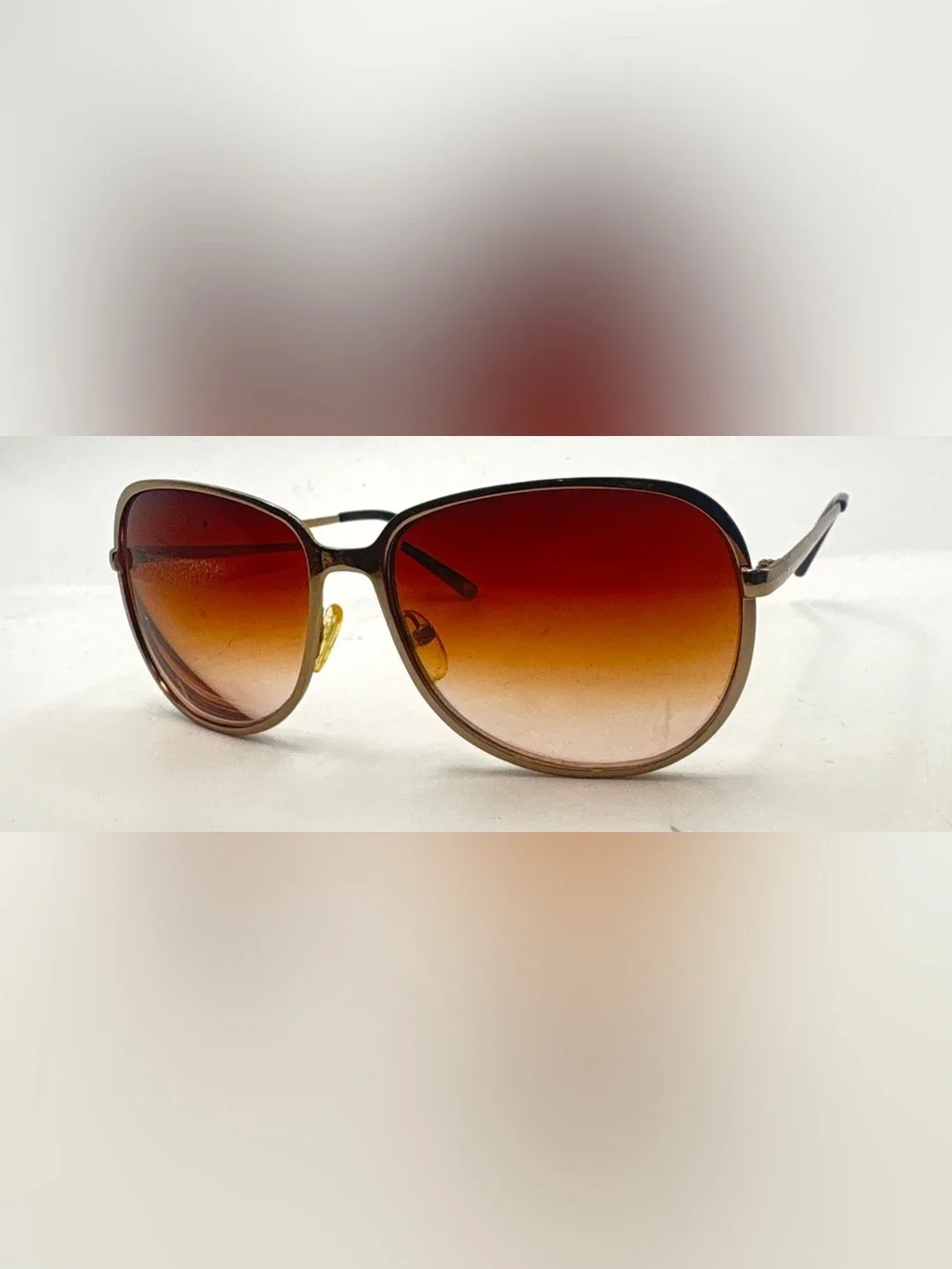 Banana Republic Christine/S Brown Oval Sunglasses Frames Only